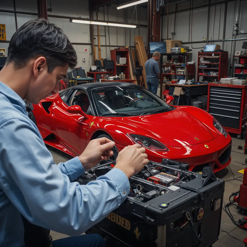 باطری ساز سیار اتوبان همدان 