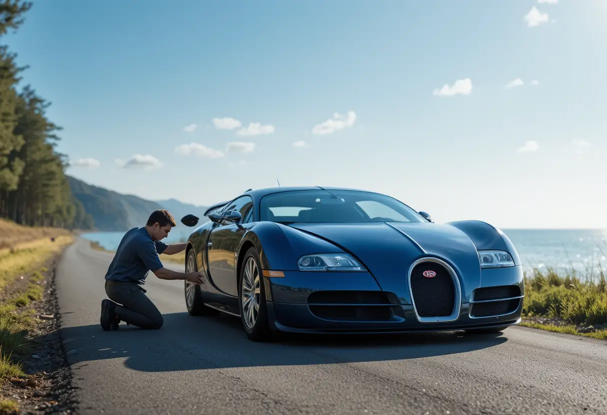 تعویض و نصب لاستیک خودرو بدون نیاز به تعمیرگاه با مکانیک سیار عوارضی همدان