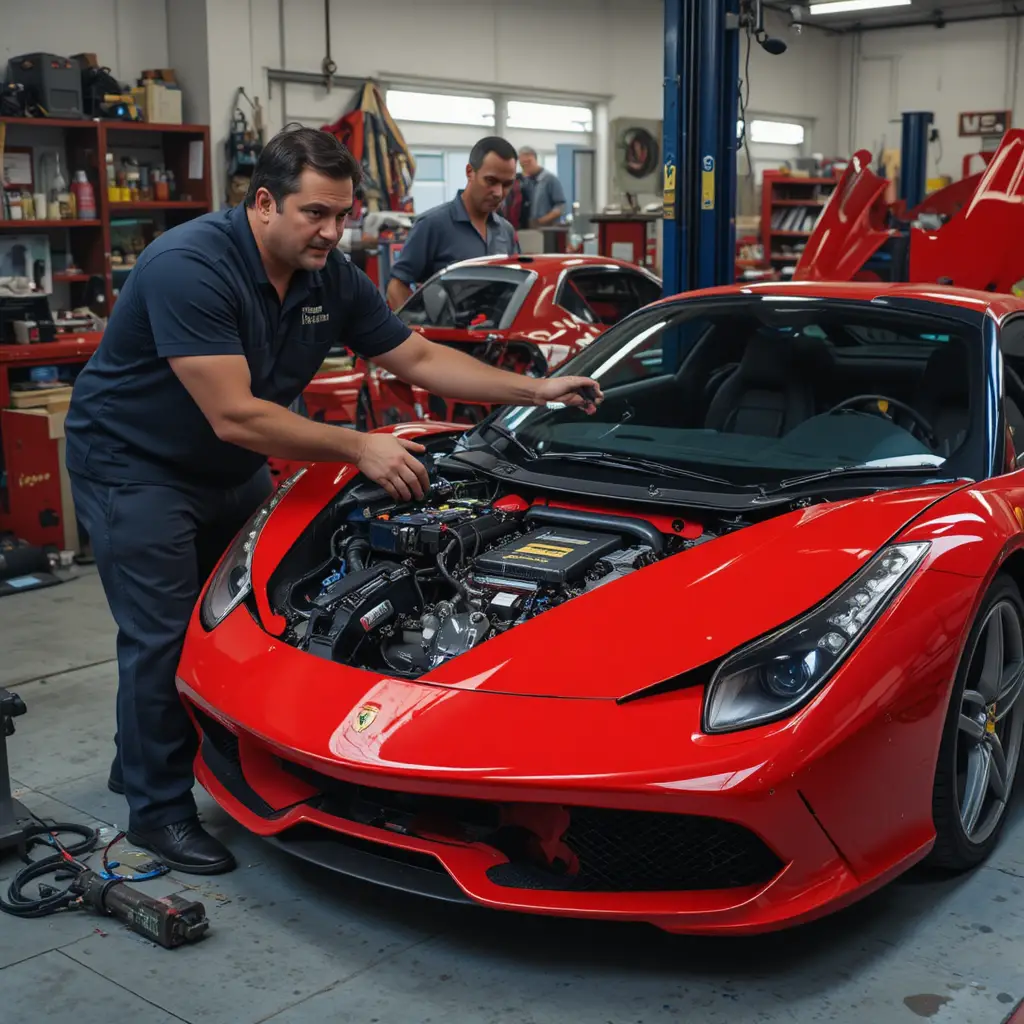 بررسی و تعمیر سیستم خنک‌کننده و کولر خودرو مکانیک سیار عوارضی همدان